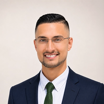 Eye Doctor Aftab Khan Smiling In Suit